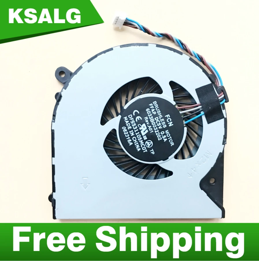 New Laptop CPU Cooling Fan For toshiba Satellite L50 L50D L50DT L50T