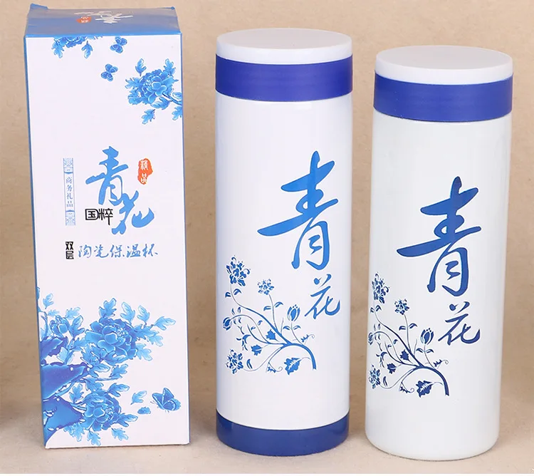 

100% Genuine 350ml Chinese Vintage Vacuum Flasks Water Bottle Stainless Steel Insulated Coffee Mug Vacuum Flasks Stainless Steel