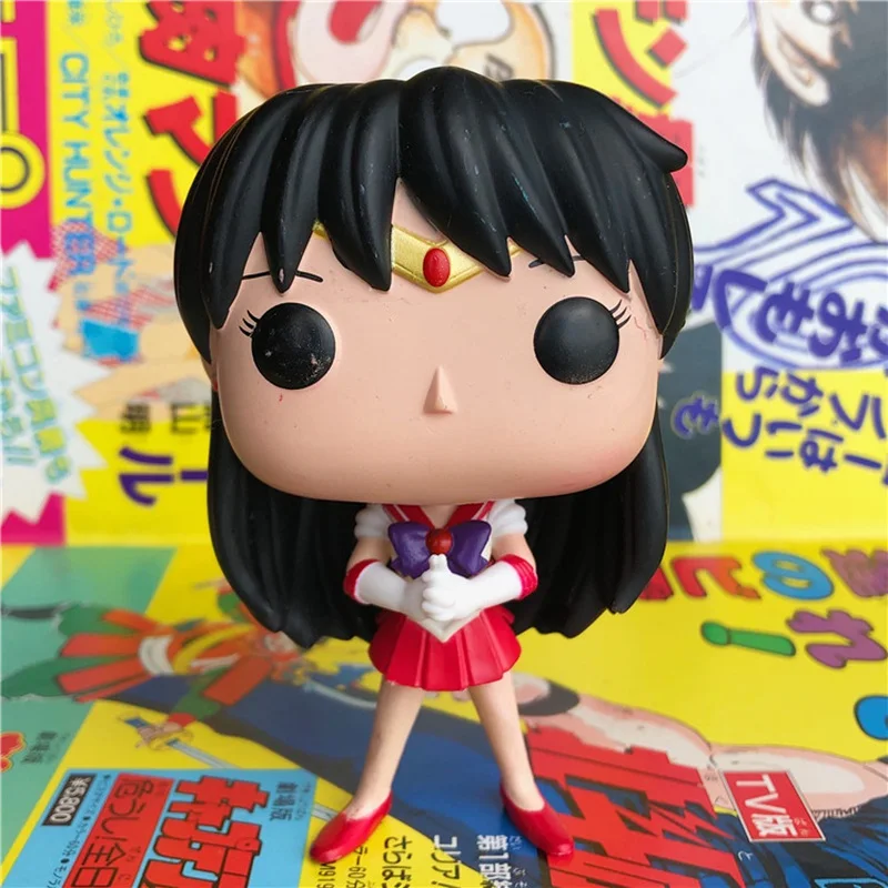 

Original Funko pop Secondhand Sailor Moon Vinyl Action Figure Collectible Model Loose Toy No Box