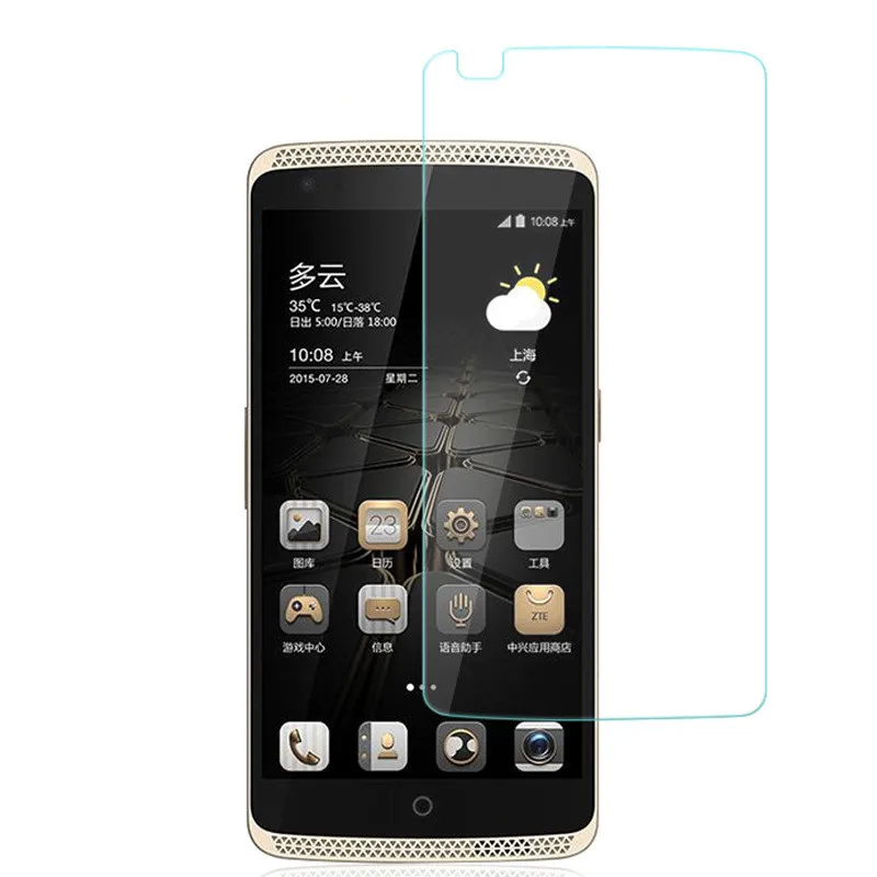 

New 0.2mm Ultra Thin HD Clear Explosion-proof Tempered Glass Screen Protector Films for ZTE AXON A2015 Axon Phone AXON Elite