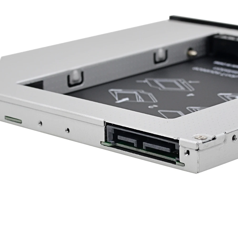 Для HP EliteBook 2530p 2540p Optibay 2nd HDD Caddy 9 5 мм SATA 3 0 для 2 ''SSD CD DVD диск корпус ROM адаптер|sata hdd