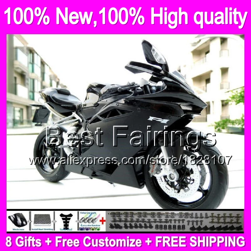 

Fairing Matte blk For MV Agusta F4 05-06 R312 750S 1000 ALL Flat black 2005 2006 4B79 R 750 1000R 312 1078 11 MA 05 06 +decal