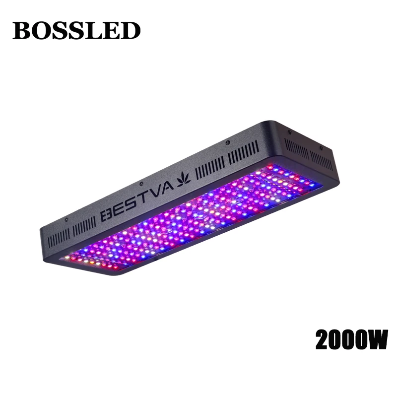 2000 W Led grow lights full spectrum 200 шт двойные чипы для выращивания светодиодных чипов