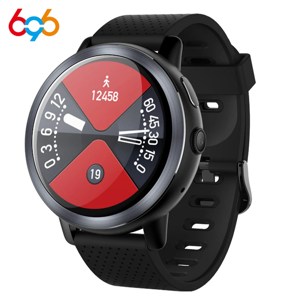 

696 Z29 LTE-4G network smart watch AMOLED 3GB 32GB MT6737 android 7.1 GPS smart watch SIM card AMOLED Circular screen