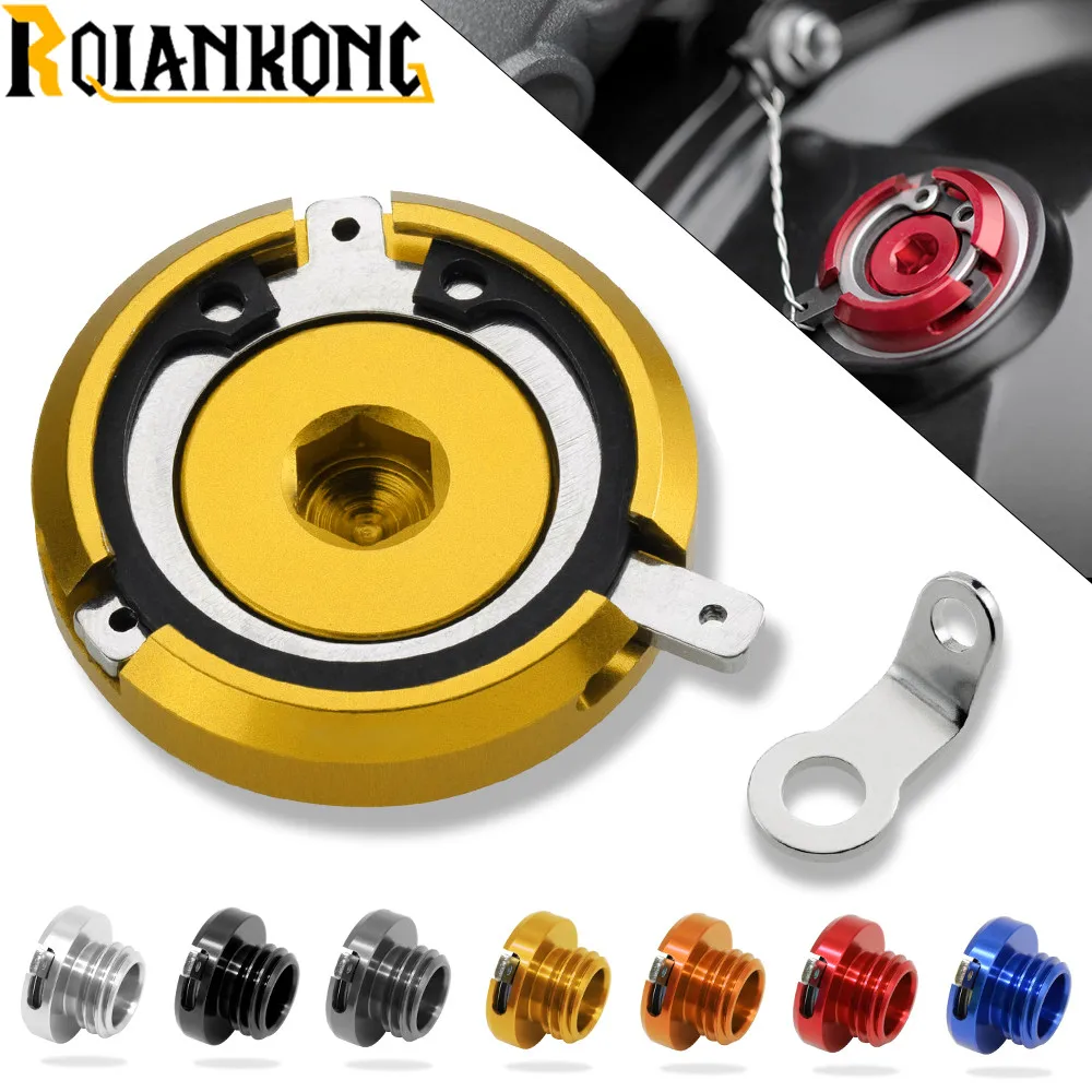

M20*2.5 High quality Engine Oil Filter Cover Cap For RIUMPH DAYTONA 675 /675 R STREET TRIPLE R TIGER 800 HARTFORD Diablo 650 ALL