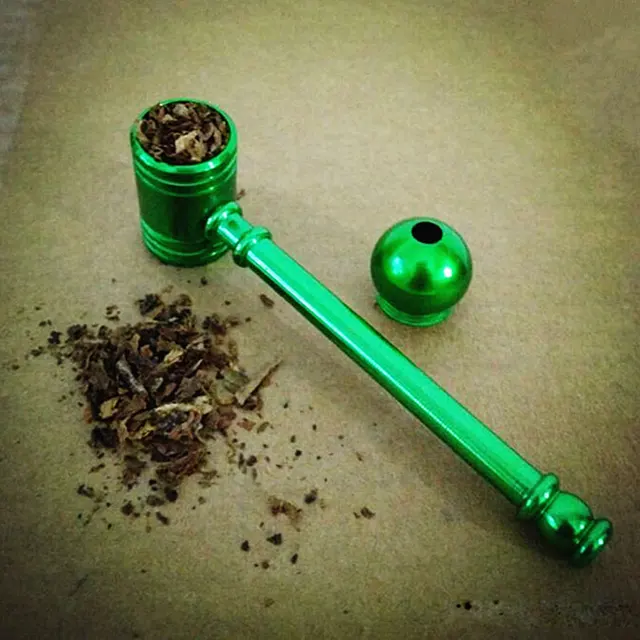 Metal Smoking Tobacco Pipes DIY Pipe Herb Tobacco Stems Narguile Weed