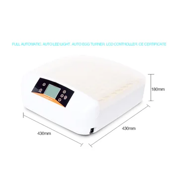 

For 56 Eggs incubator Automatic Incubator Egg Hatching Machine HT-56S One-button LED With Temperature Control