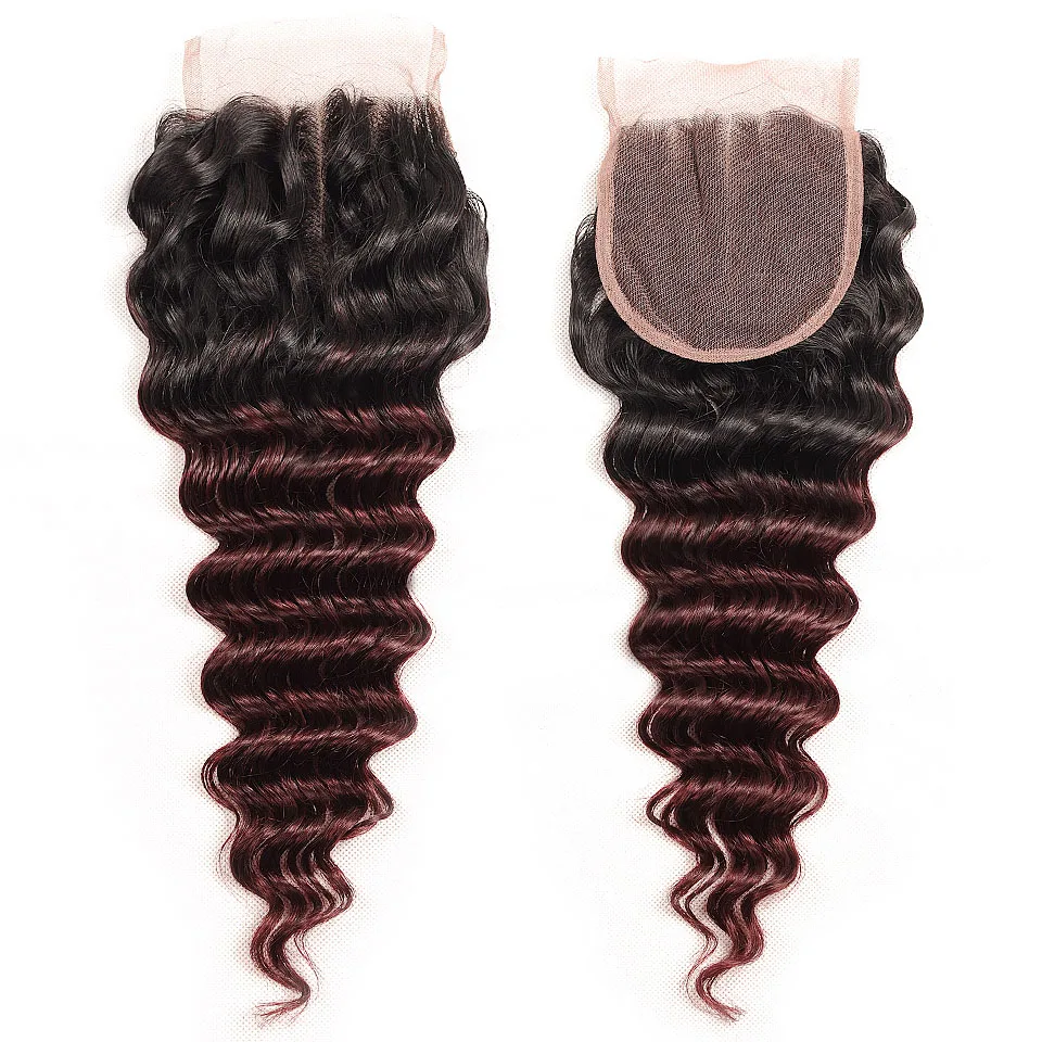 ombre hair with closure