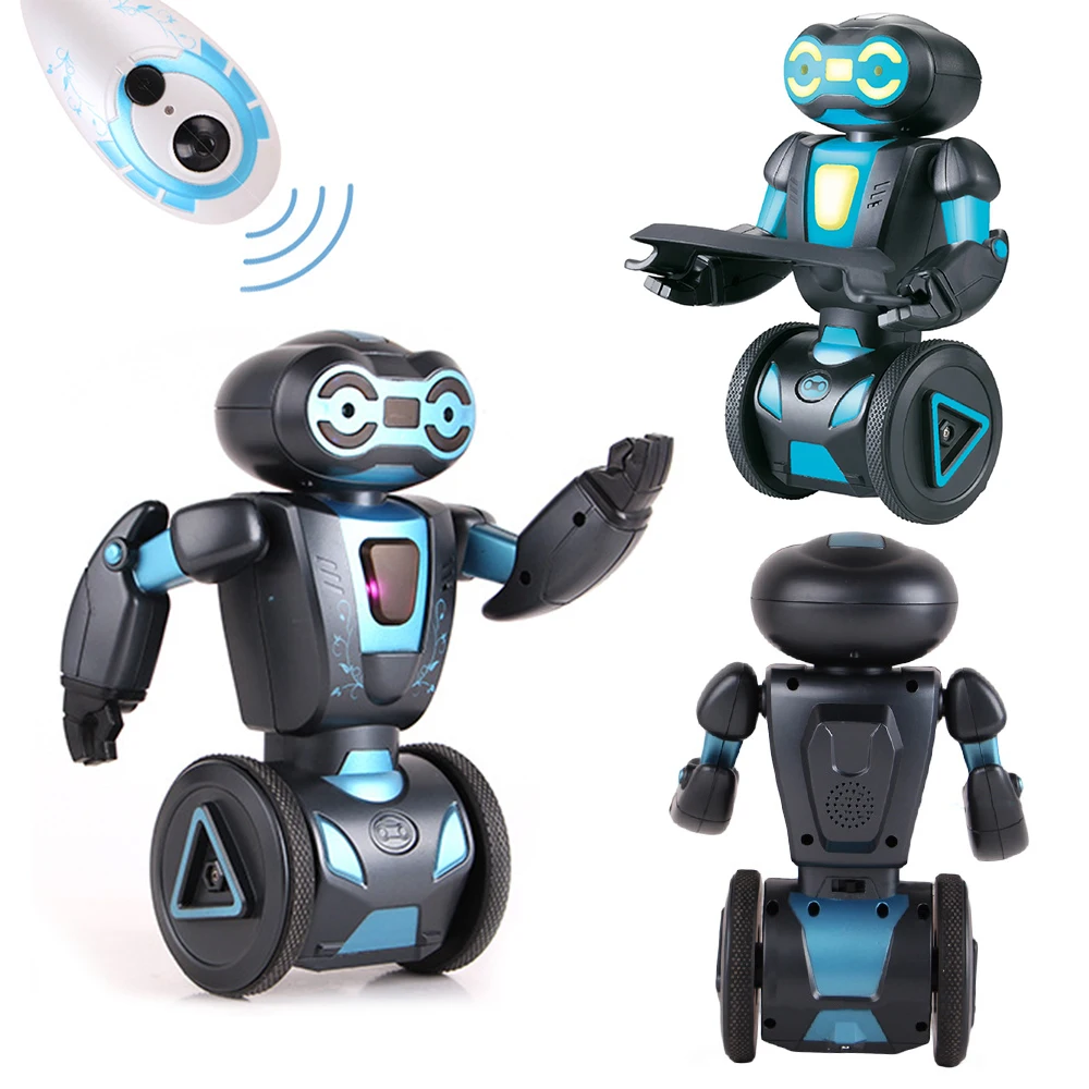 

Voice Control Rc Robot Toys For Children 5 Operating Modes Remote Control Intelligent Humanoide Robotics Present Electronic Toys