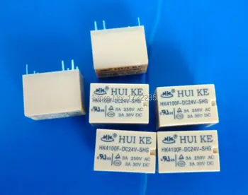 

FREE SHIPPING 1PCS HK4100f-DC24V-SHG HK4100F-DC24V HK4100F 24V DIP6 6PIN 3A 250VAC/ 3A 30VDC small signal Relay