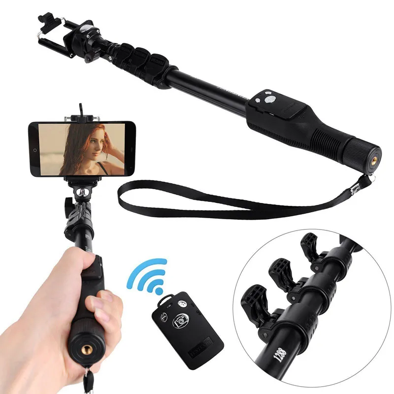 Tripod In Yunteng 1288 Bluetooth Extendable Selfie Stick