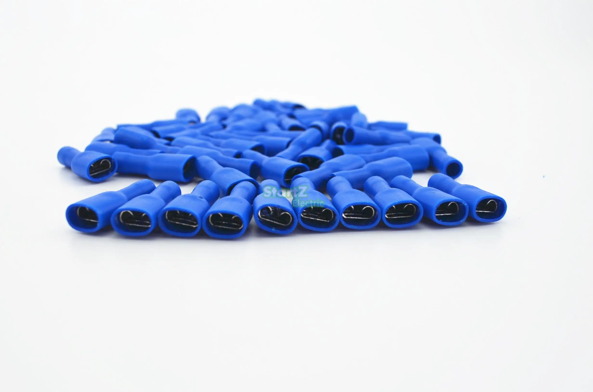 

100PCS 16-14AWG Insulated Spade Crimp Wire Cable Connector Terminal Male Kit