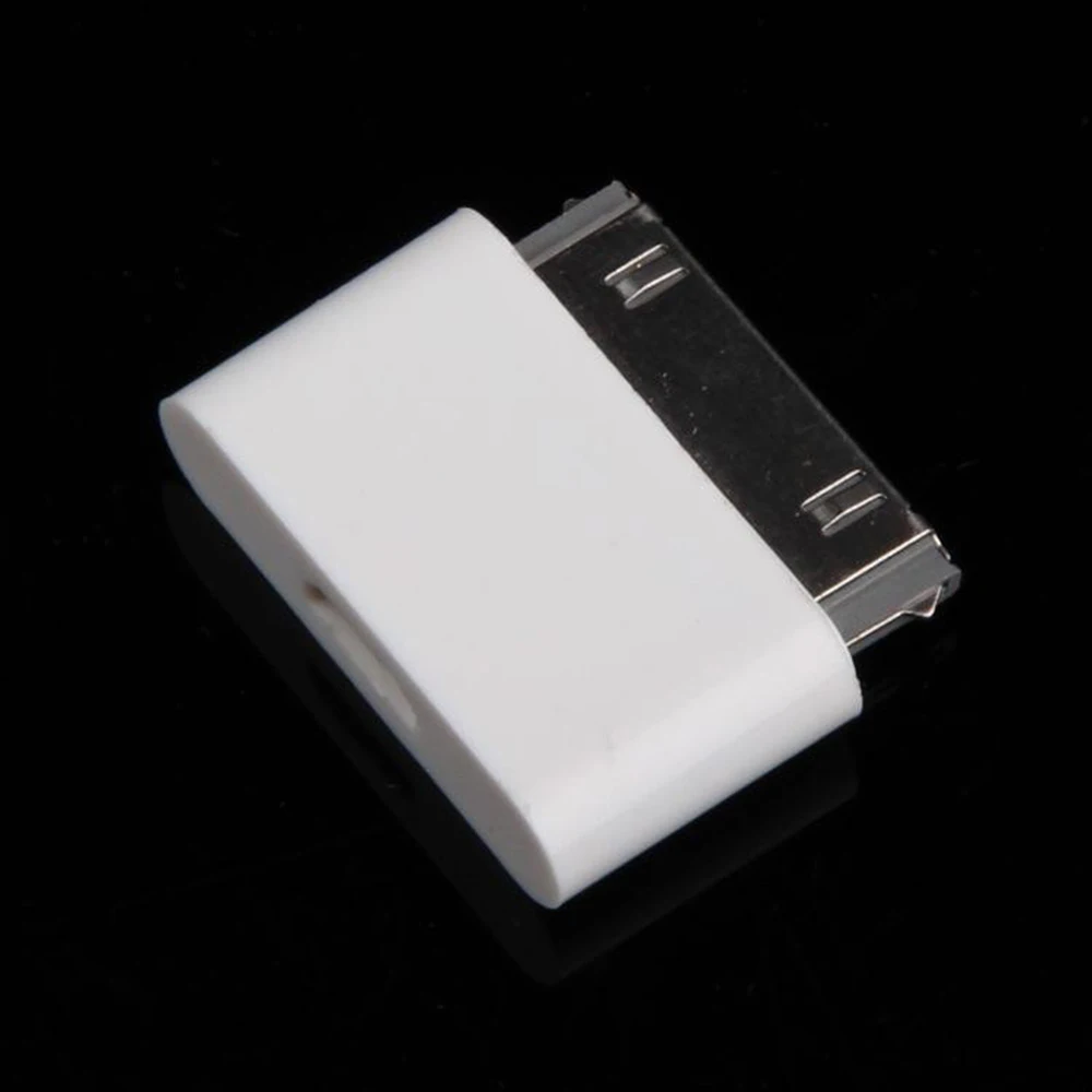 Зарядный адаптер NYFundas 30 контактный переходник с разъемом micro usb для Apple iphone 4 3 3GS ipad