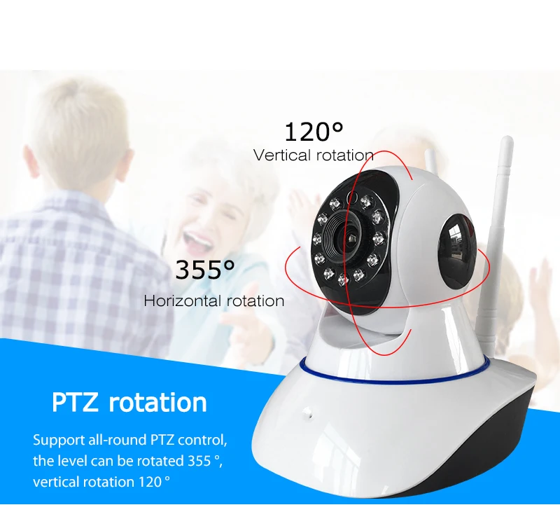 Home CCTV Security Camera 2MP 1080P Wifi IP Camera Wireless YOOSEE Camera for Elderly Baby Monitor with Night Vision 2-Way Audio