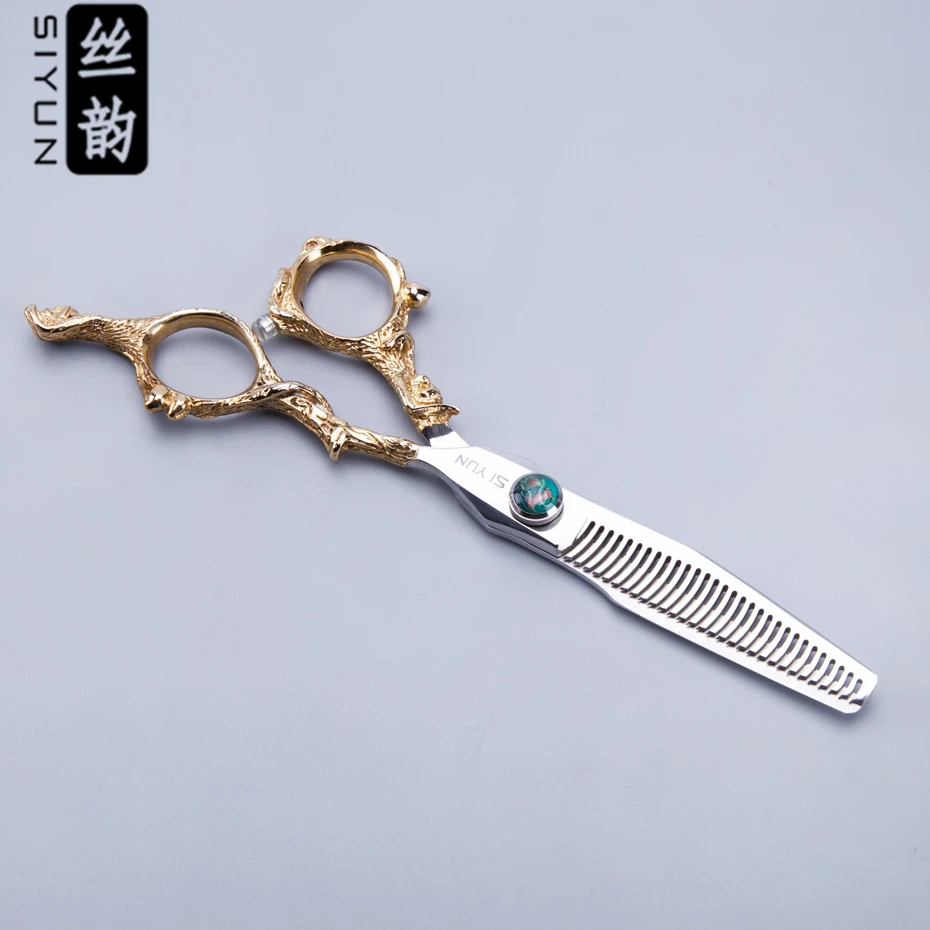 

2016 Monkey year limit new arrival model hot 6.0 inch high quality thinning type of professional hair scissors