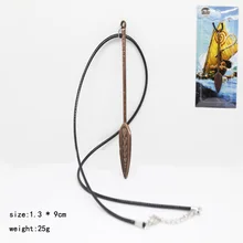 Анимированная Полинезия принцесса necklace Ожерелье фильм косплей костюм лопатка из сплава ожерелье