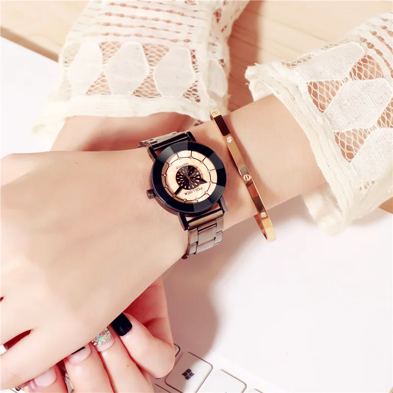 

JBRL Fashion Watch Women Watches Stainless Steel Casual Mesh Ladies Quartz WristWatch Ladies Bracelet Watches Female reloj mujer