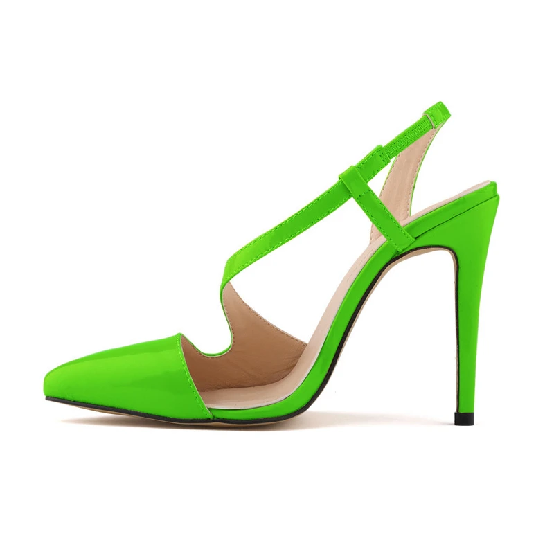 Г. Новые Модные женские босоножки с ремешком на лодыжке Летняя обувь на высоком каблуке модельные туфли женские большие размеры 35-42, NLK-A0125