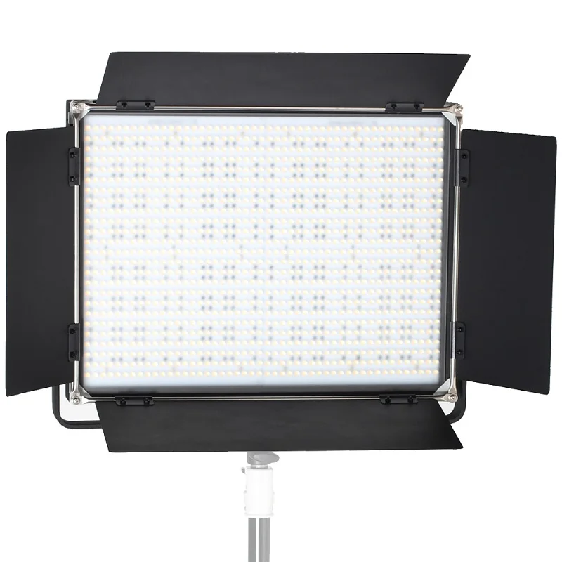 

72W LED Panel Video Light LED1200S Bi Color 1200PC Dimmable Continuous Light for Film Camera video photo advertising 3200K/5500K