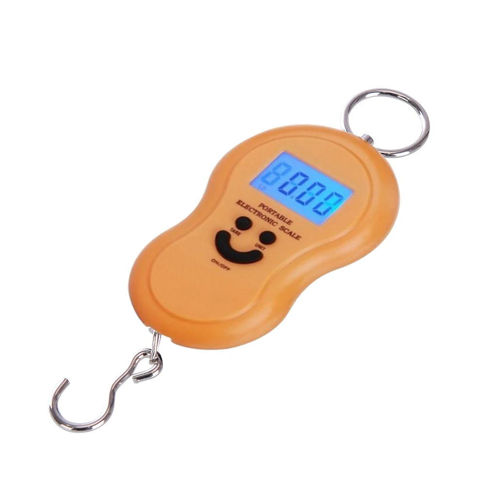 50kg/10g digital handy scales electronic hand scales for fishing lcd