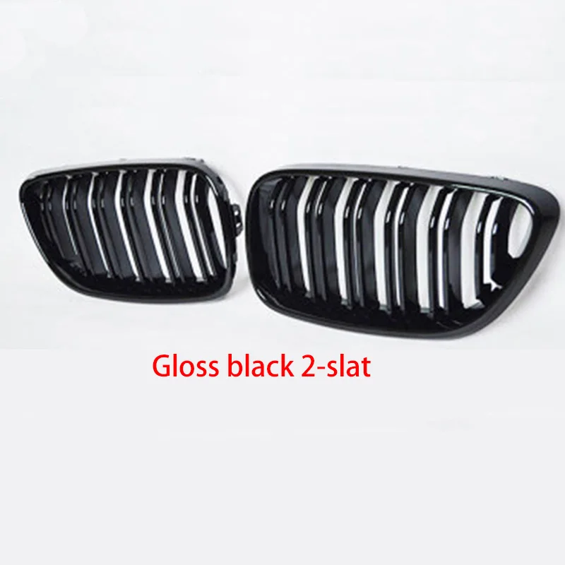 BMW 14-18 2 Series f23 f87 218i 220i 2281 M235i  grille 2-slat gloss black
