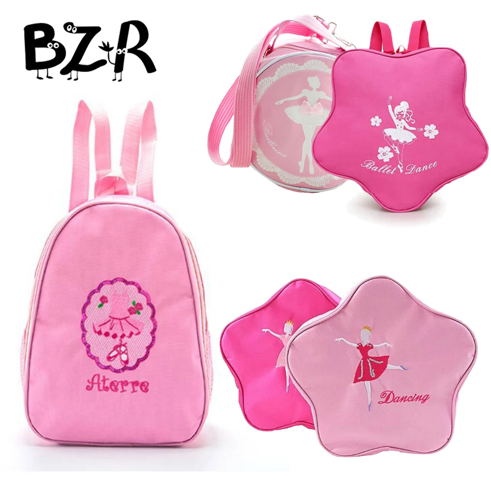 

9 Models Irregular Ballet Bags For Girls Printed Child Backpack For Dance Ballerina Kids Bags Ballet Bag Princess Dance Bags