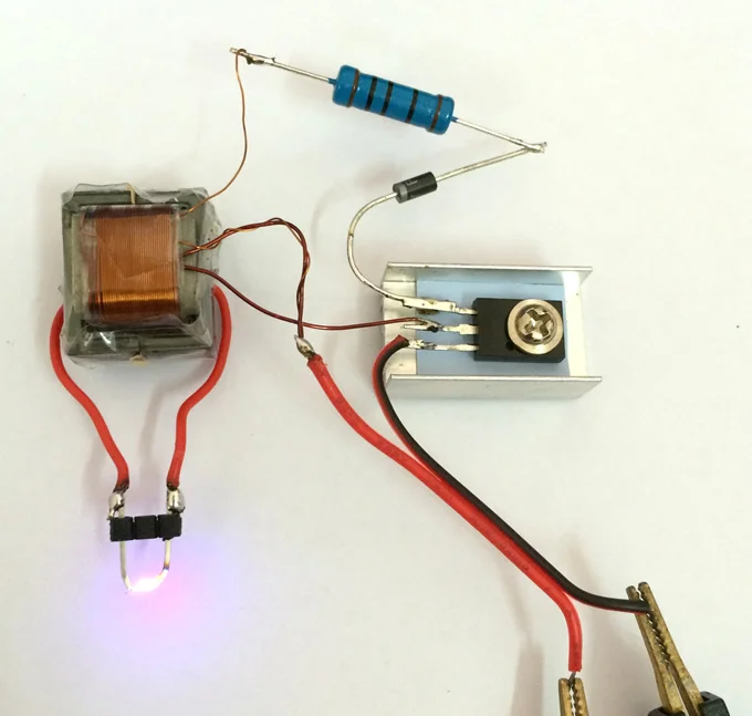 

High voltage generator step-up inverter arc ignition coil module of electronic cigarette DIY production suite DIY Kit