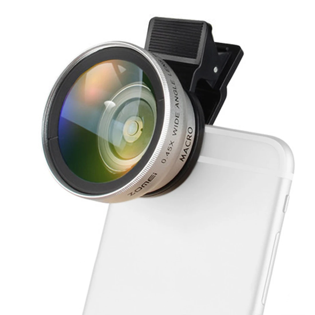 

ZOMEI Mobile Phone Camera Macro Lens 37mm 0.45X Wide Angle Clip-on Universal for Android ios iphone 7/7s Samsung Cell Phone