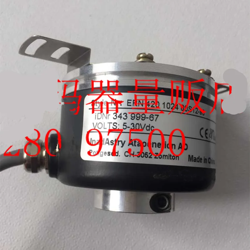 Эрнер420 1024 80S12-95 2048 1000 500 ppr 12 мм полый вал 5В TTL выход инкрементная Фотографическая