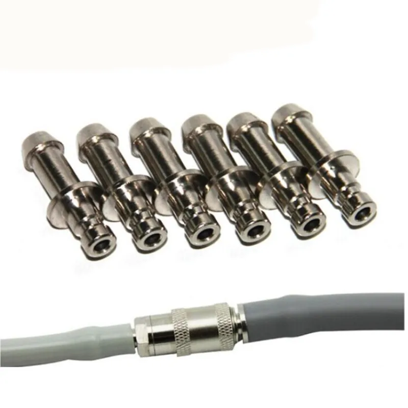 

1000PCS/SET FREE SHIPPING NIBP CUFF Plug Hose Self-Joint Locking Spring NIBP Cuff Connector Male Connector Used for Cuff