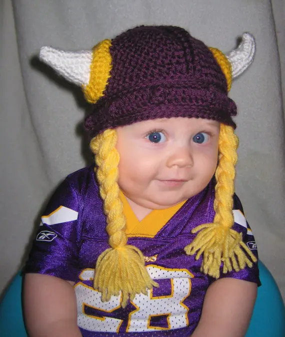 Get 7 Viking Knit Hat Patterns for free. See photos inside. Multiple