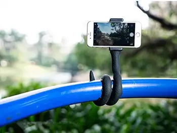 

Flexible Smartphone Selfie Stick | Lazy Snake Phone Pod | Camera Tripod Mount with Ball Head | Suction Cup Pad for Gopro, SJCAM