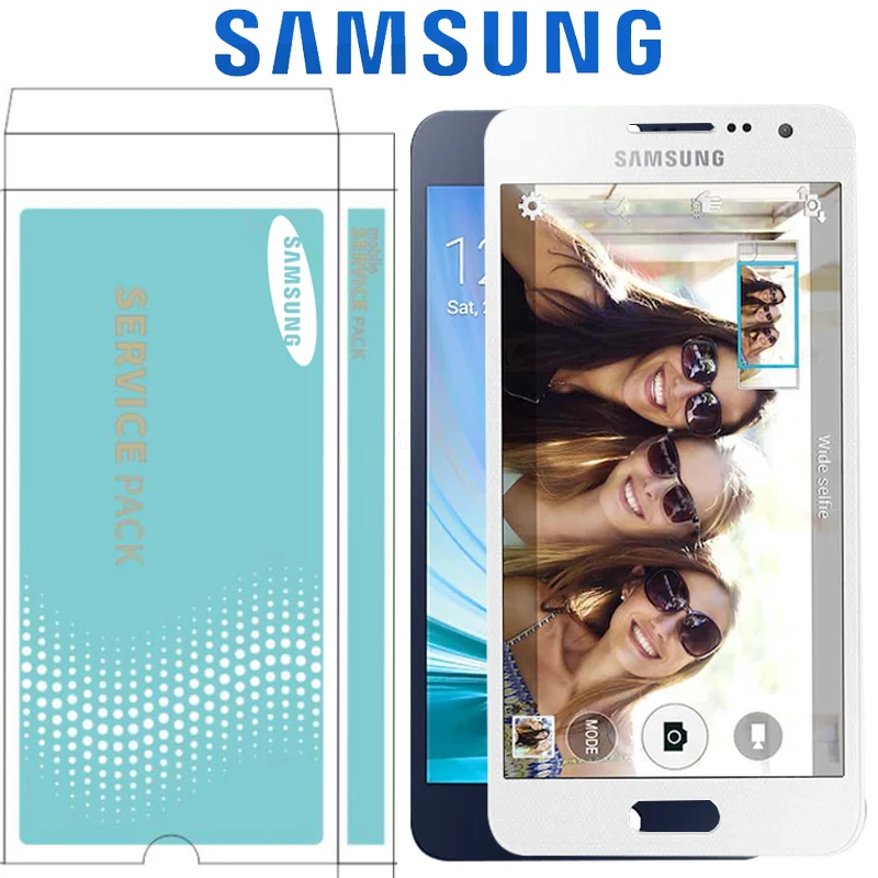 Оригинальный SUPER AMOLED ЖК-экран 5 0 дюйма для SAMSUNG Galaxy A5 2015 A500 A500F A500FU A500H A500M сенсорный