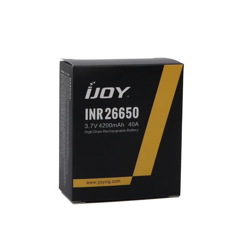 Оригинальный аккумулятор IJOY INR 26650 емкость 4200 мА/ч 3 7 В 40 А перезаряжаемая батарея