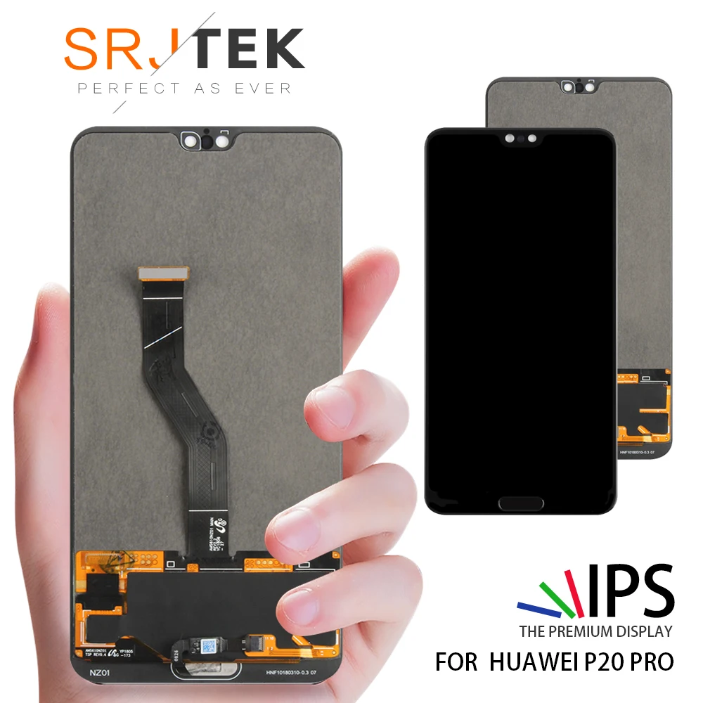 

IPS6.1"LCD For Huawei P20 Pro LCD Display Screen Touch Panel Digitizer Assembly P20 Pro CLT-AL01 Lcd P20 Plus Display with Frame