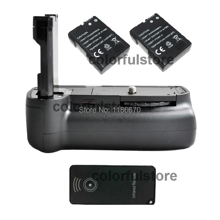 Номер для отслеживания посылки вертикальный Батарея рукоятки для Nikon D3100 D5100 DSLR Камера+ ИК-пульт ДУ+ 2 x EN-EL14 Батарея заменить MB-D31