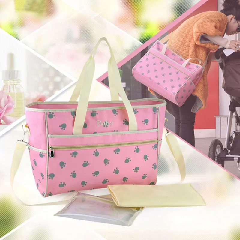 Baby Diaper Stroller Nappy Bag Multifunctional Fashion Mother Changing