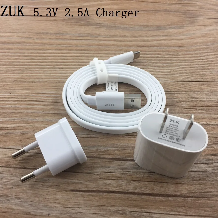 

Original For Lenovo ZUK Z1 Z2 Pro Mobile phone A5325 Fast Charger usb adapter with QC3.0 quick charge USB type C data Cable