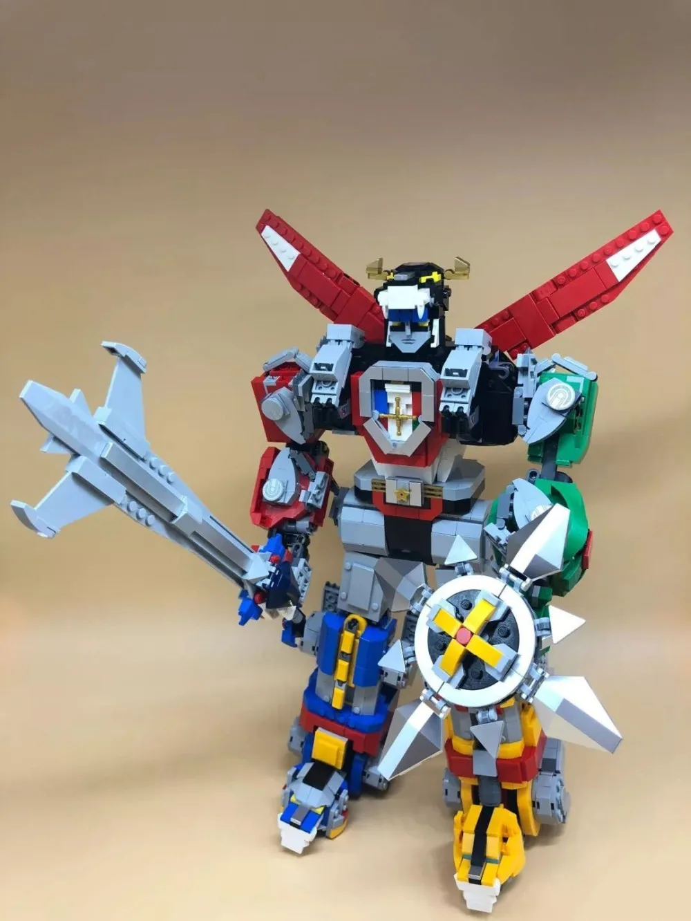 Ideas Series Voltron Defender of The Universe Model Compatible With Legoings Ideas Building Block Bricks Toys