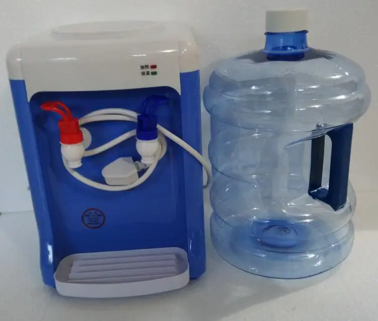 220V 500W mini desktop water dispenser hot 95 degree with 5l bottle