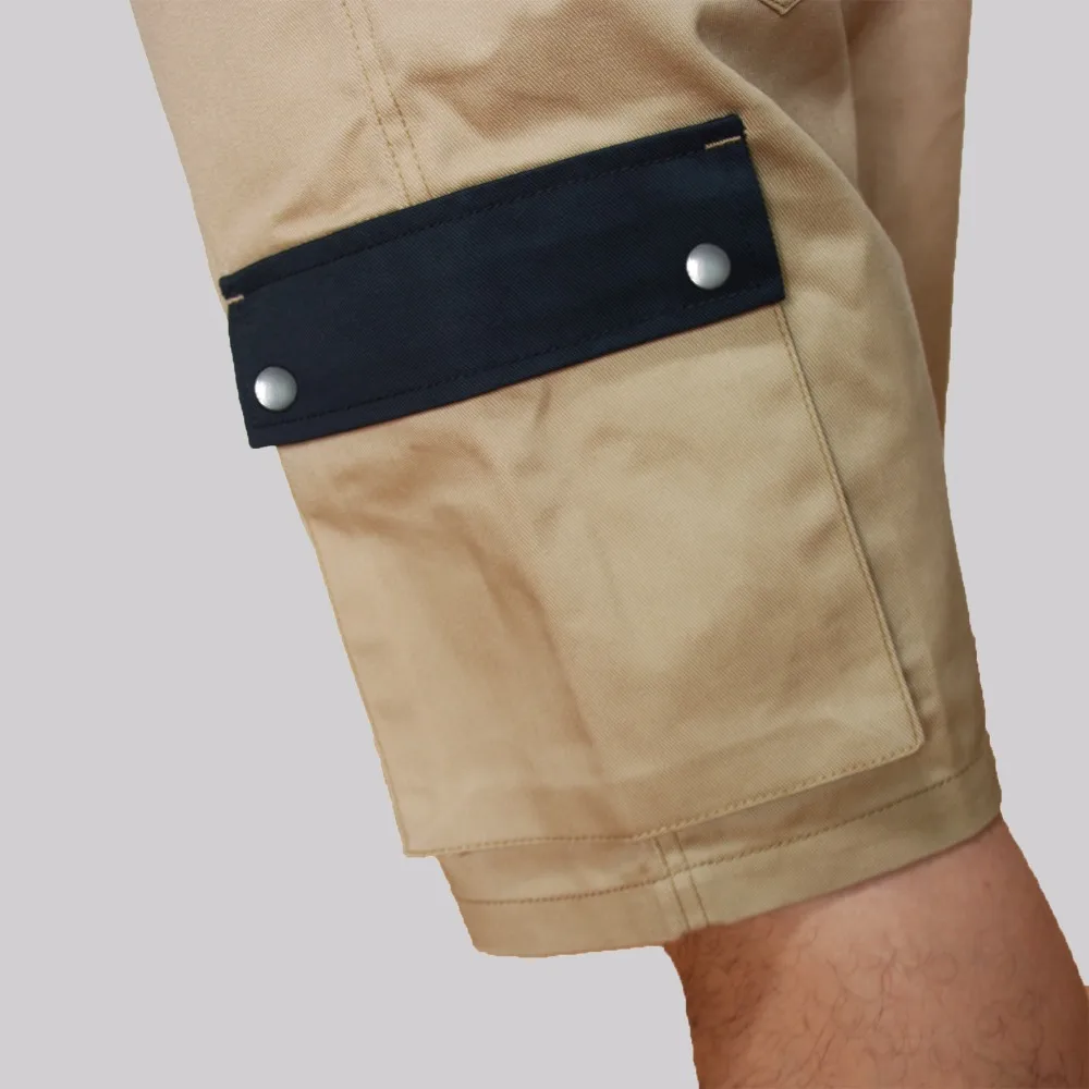 Seller 2019 New Design Men Cargo Shorts Summer Casual Working Shorts Hard Wearing Short For Men Plus Size Khaki Grey ID712