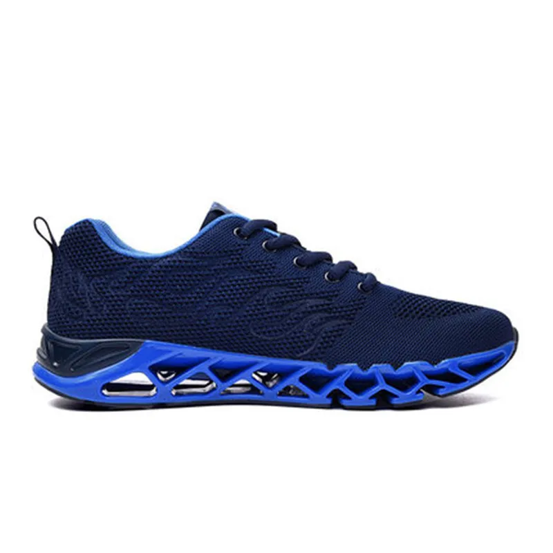 

Jinbeile Blade Warrior Running Shoes Men's Shoes Summer Netting Shock Absorbing Running Shoes All Black Fitness Sport Air Shoes