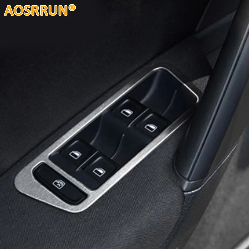 Крышка стеклоподъемника из нержавеющей стали для VW Volkswagen Golf 7 MK7 2014 2015