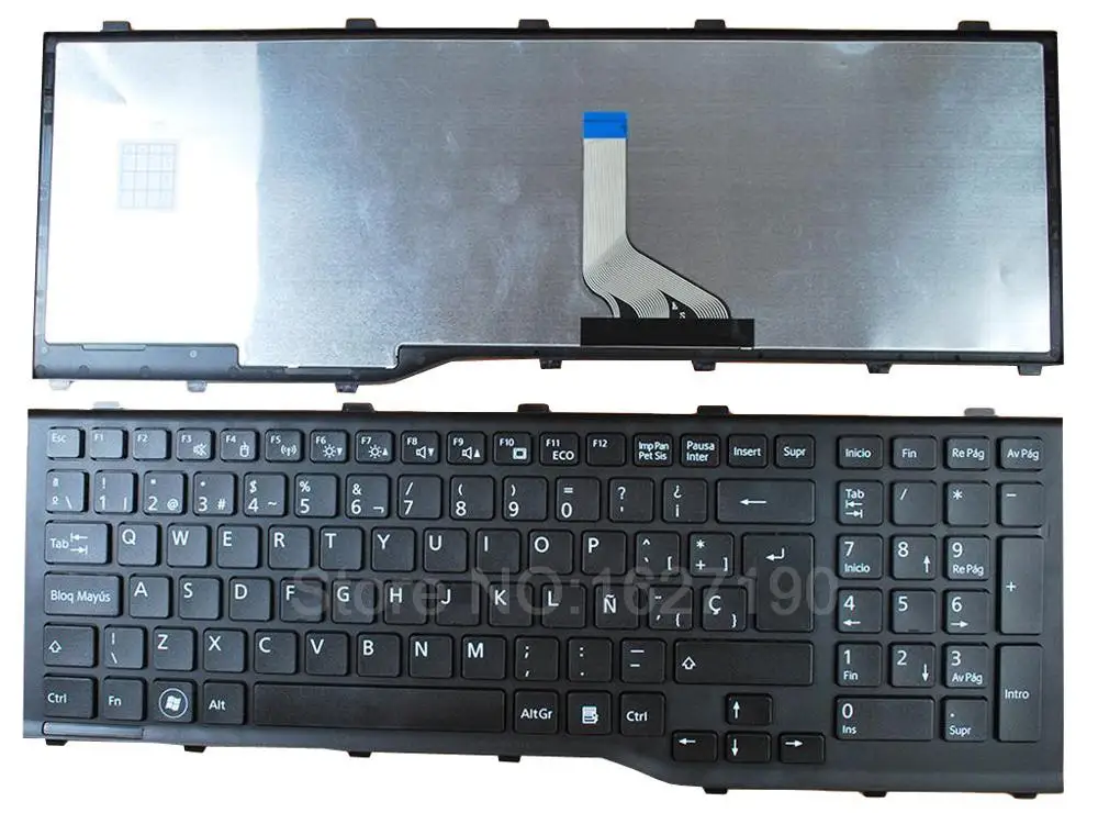 SP Spanish Laptop Keyboard for FUJITSU Lifebook AH532 A532