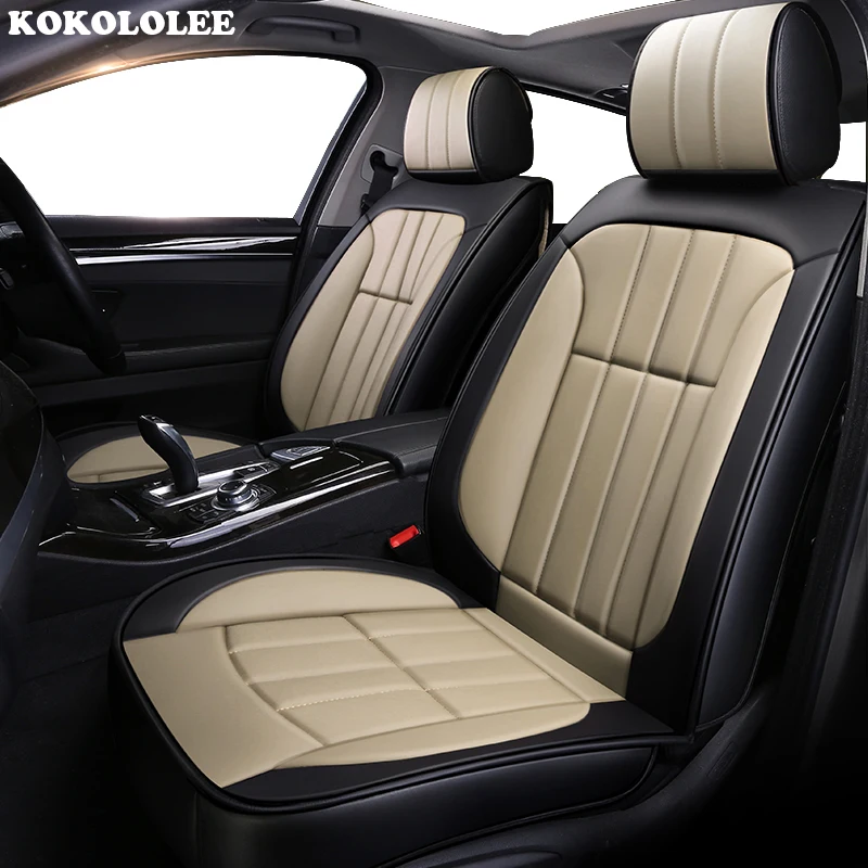 Автомобильные чехлы kokololee для сидений audi a5 sportback opel vectra b passat b3 b4 b5 b5.5 kia rio 2018 lada