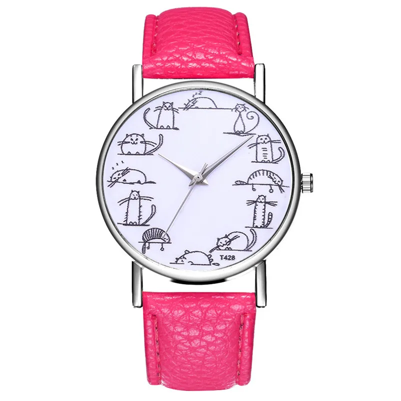 Montre Femme Top Brand Luxury Women Watches Temperament Wild leather band Wrist Watches Fashion clock relogio feminino Y06 (13)