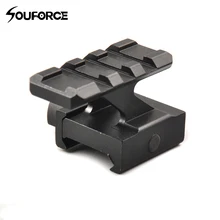 Военный Z Тип Увеличение рельса крепление охотничий прицел Крепление подходит 20 мм Пикатинни пистолет аксессуары для охоты