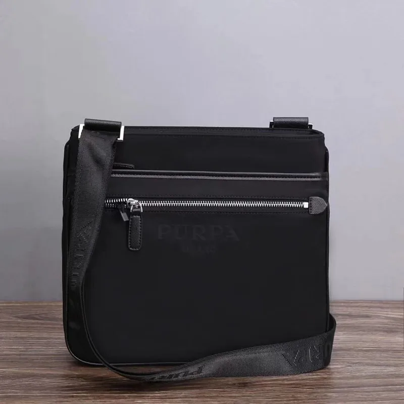 

Pulapai men's bag single shoulder bag men's bag business casual waterproof Oxford cloth fashion satchel