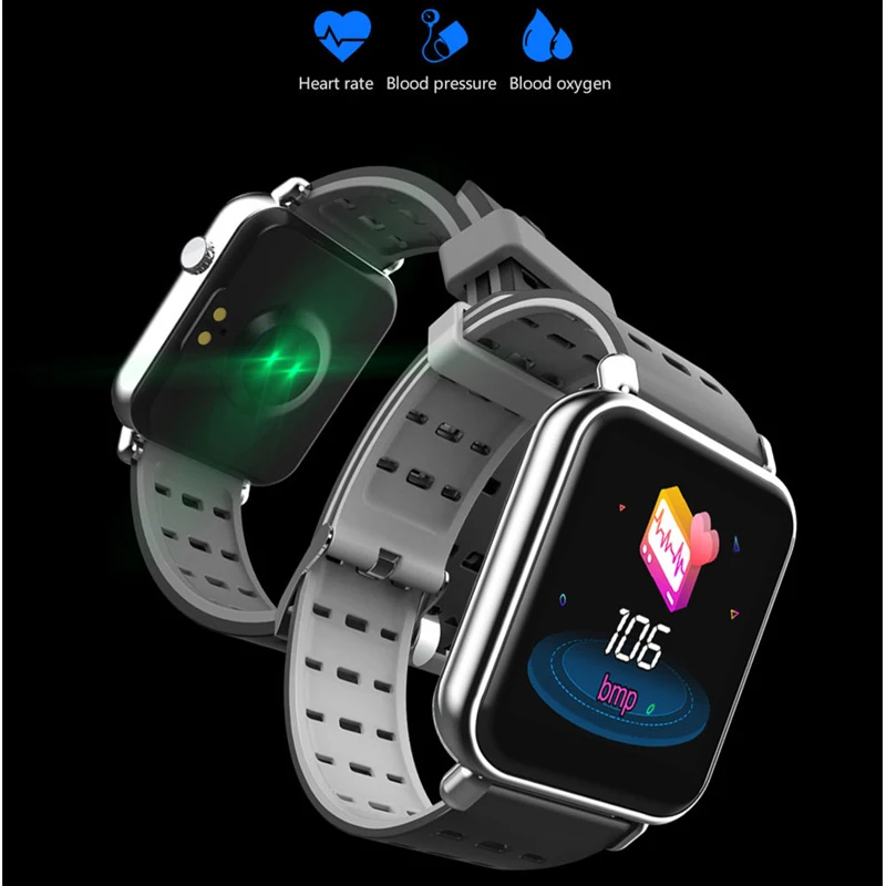 Vwar V66 Smartwatch 1.3 inch TFT Gorilla Glass Blood Pressure Oxygen IP67 Waterproof Activity Tracker Heart Rate Smart Watch P68