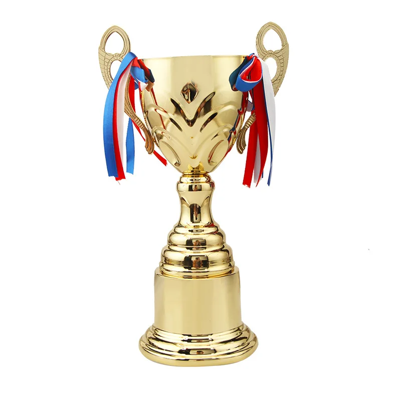cheap gold Trophy Spot sports Trophy low price in stock metal Award